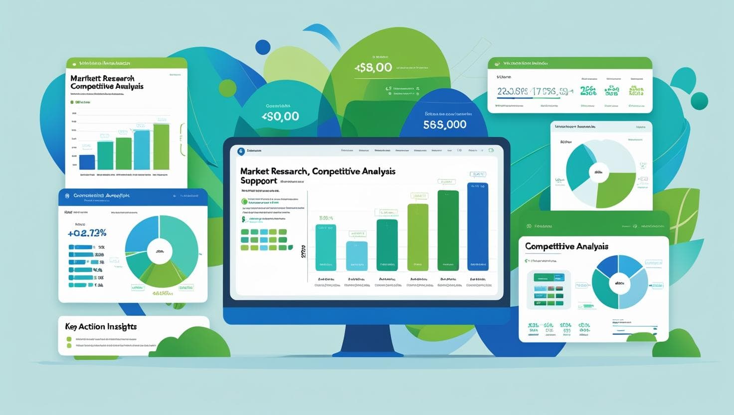 市場リサーチ & 競合分析支援